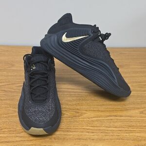 Nike Giannia Freak 7 Mythos Metallic Gold Black Sneakers Men's 12 HF3450-006 New